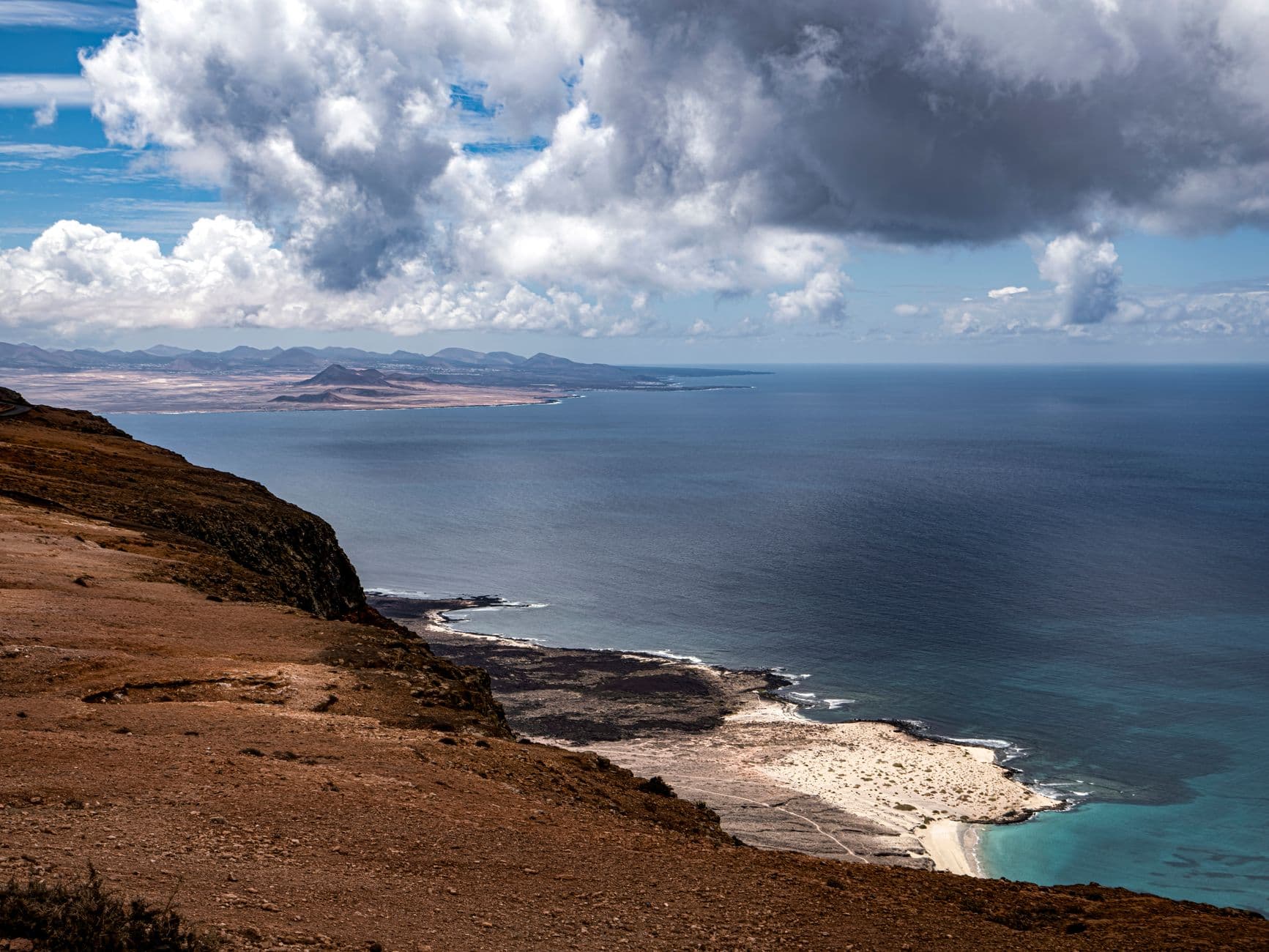 La località balneare di Morro Jable, nel sud dell'isola
